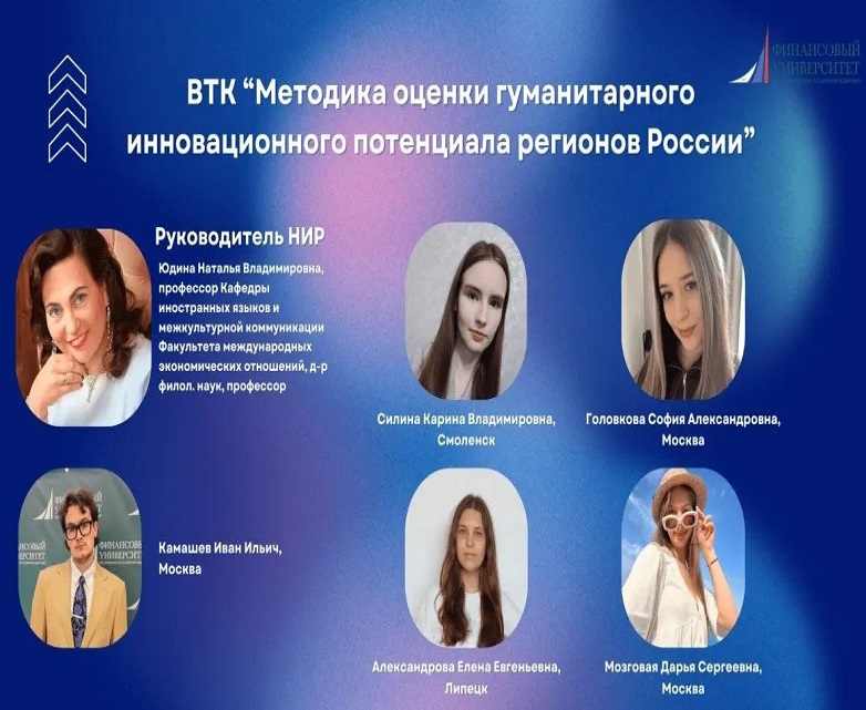 РЕЗУЛЬТАТЫ НАУЧНО-ИССЛЕДОВАТЕЛЬСКОЙ РАБОТЫ СТУДЕНТОВ ФИНАНСОВОГО УНИВЕРСИТЕТА 