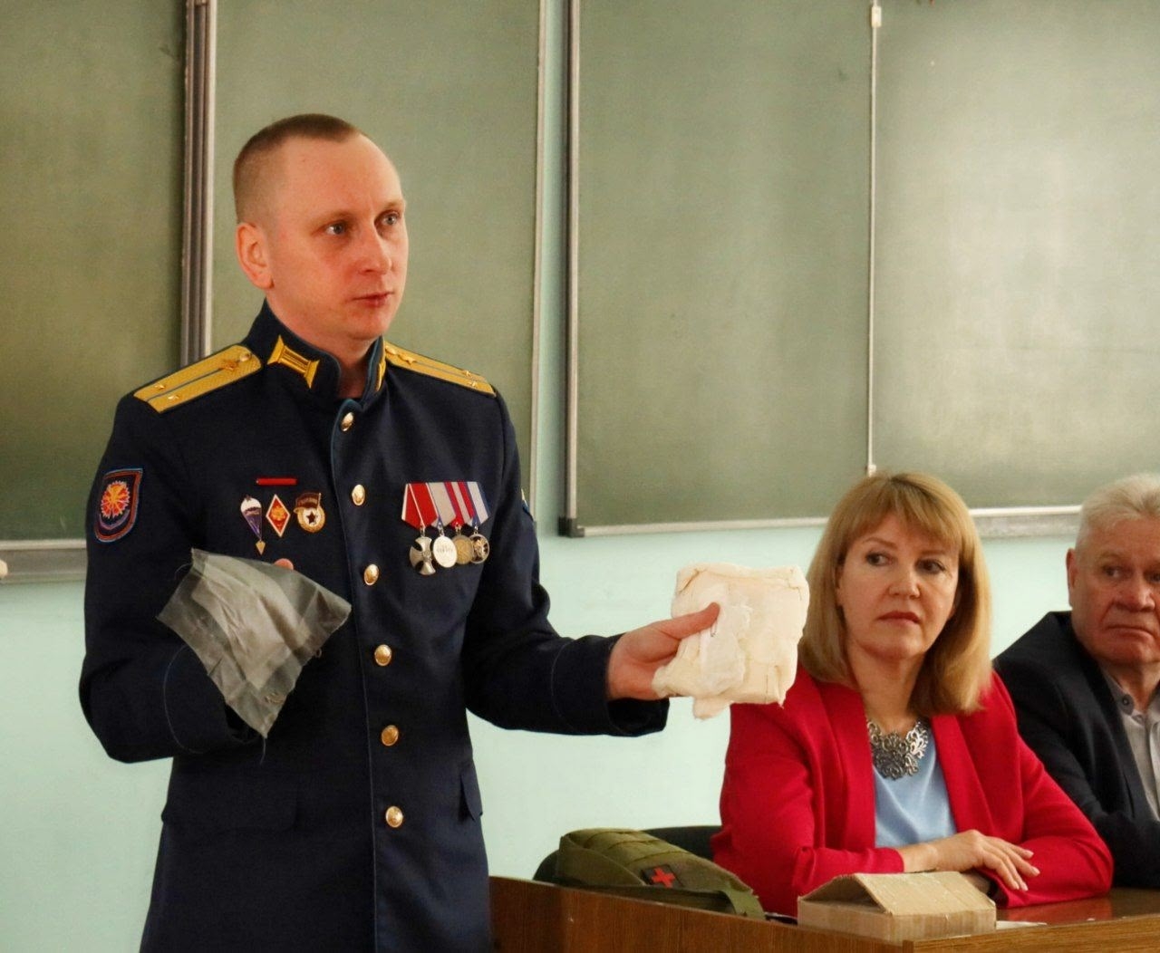 Встреча с героем в Финуниверситете